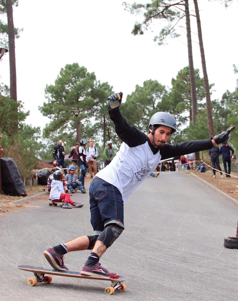 Remi Arromba skate avec le shorter