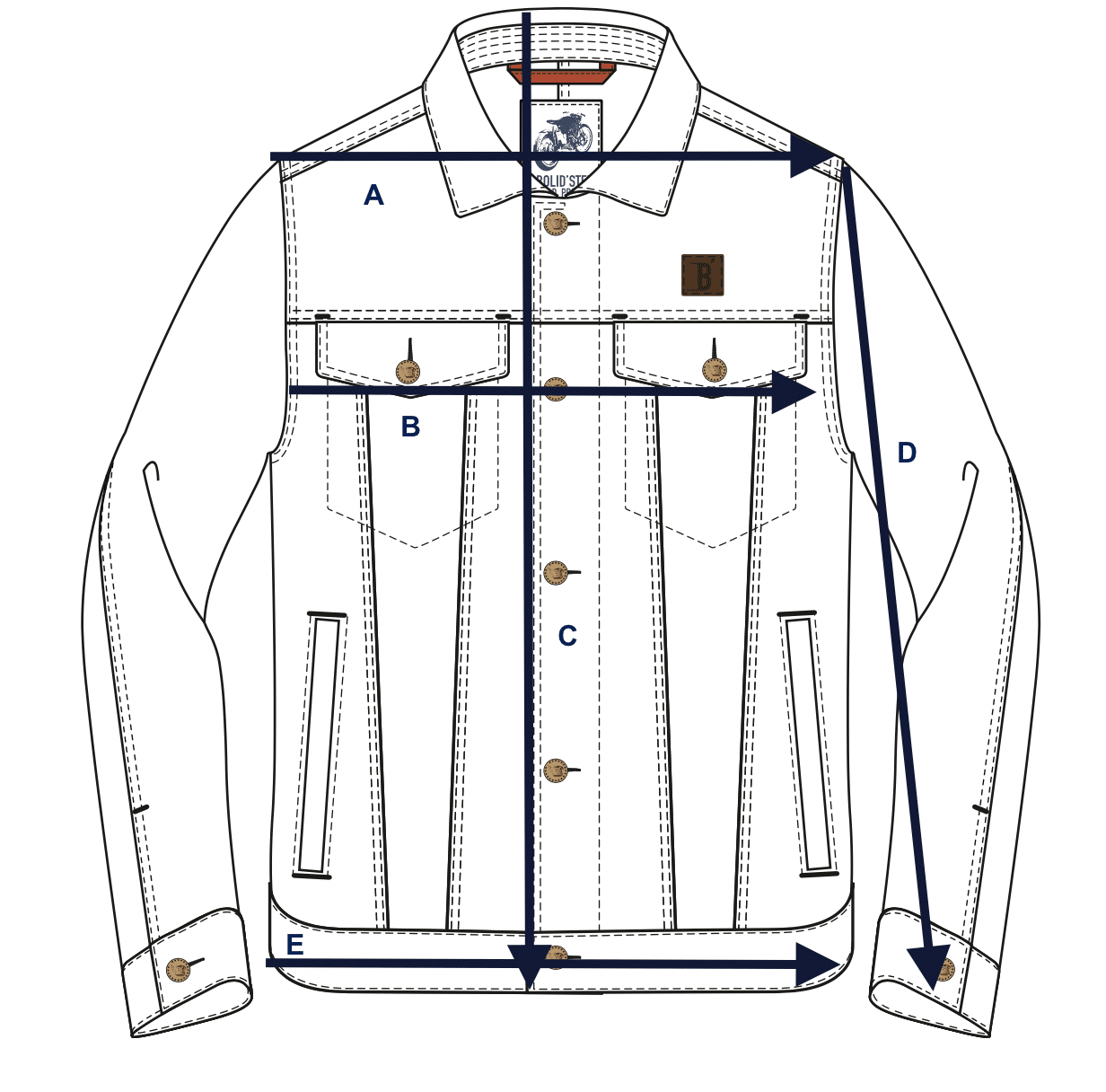 Choisir la taille de la veste